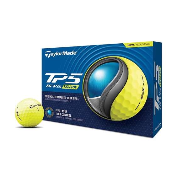 Piłki golfowe Taylormade TP5 Pix Yellow