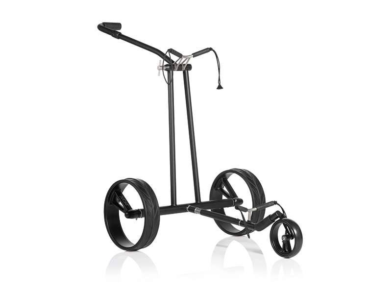 JuCad Phantom Titan black on black 3.0 - Elektryczny wózek golfowy