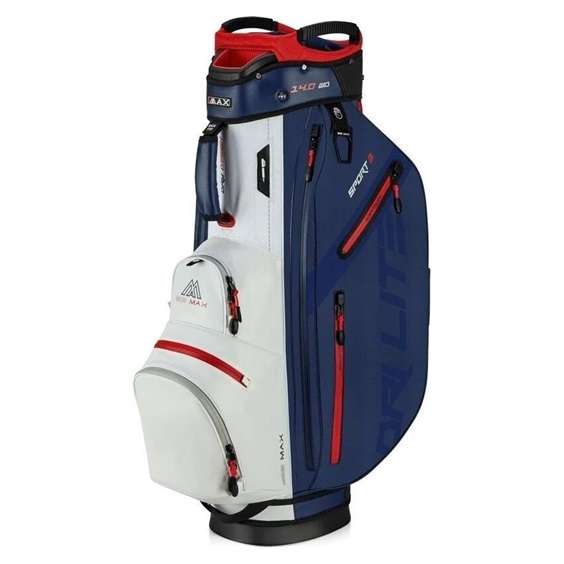 Torba golfowa BIG MAX Dri Lite Sport 3 • Navy White Red