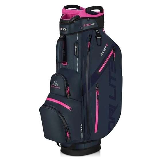 Torba golfowa BIG MAX Dri Lite Sport 3 • Steel Blue Fuchsia