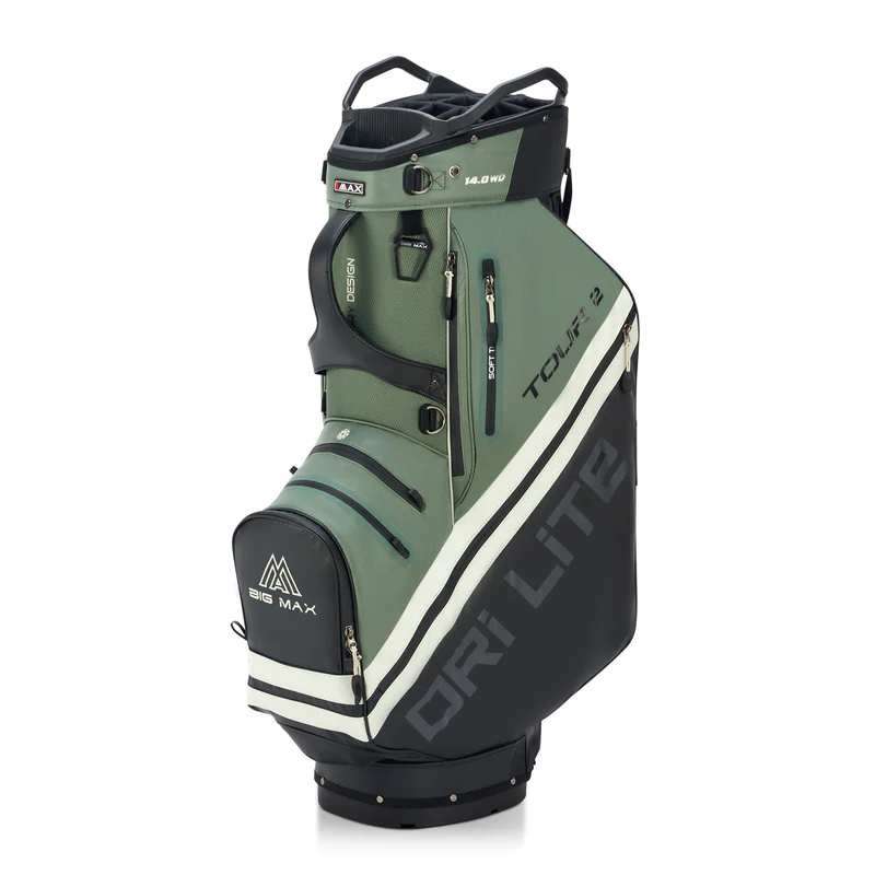 Torba golfowa Big Max Dri Lite Tour 2• Black Olive off White