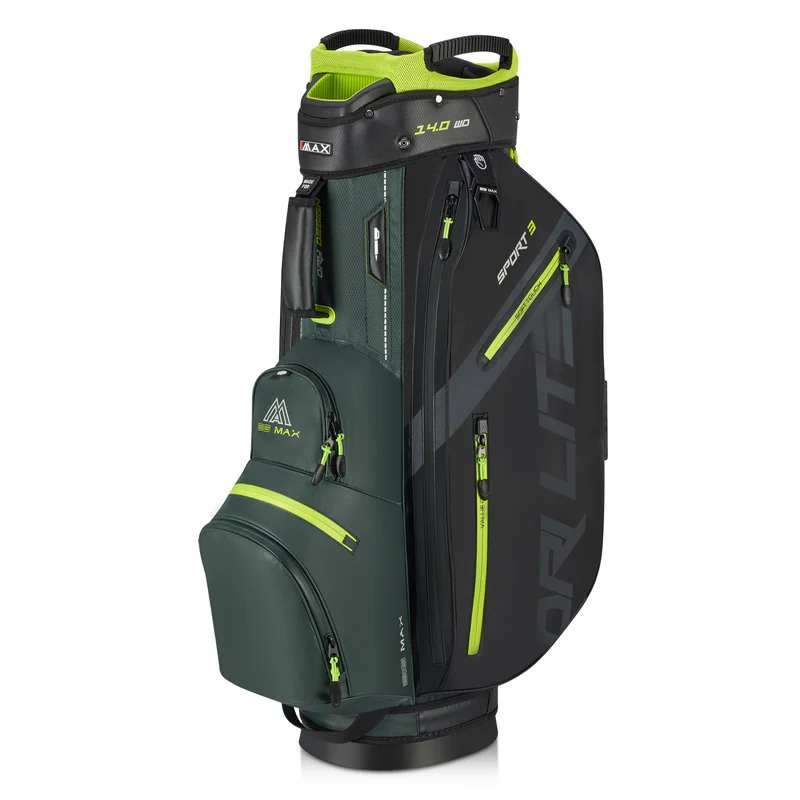 Torba golfowa BIG MAX Dri Lite Sport 3 • Forest green Black Lime