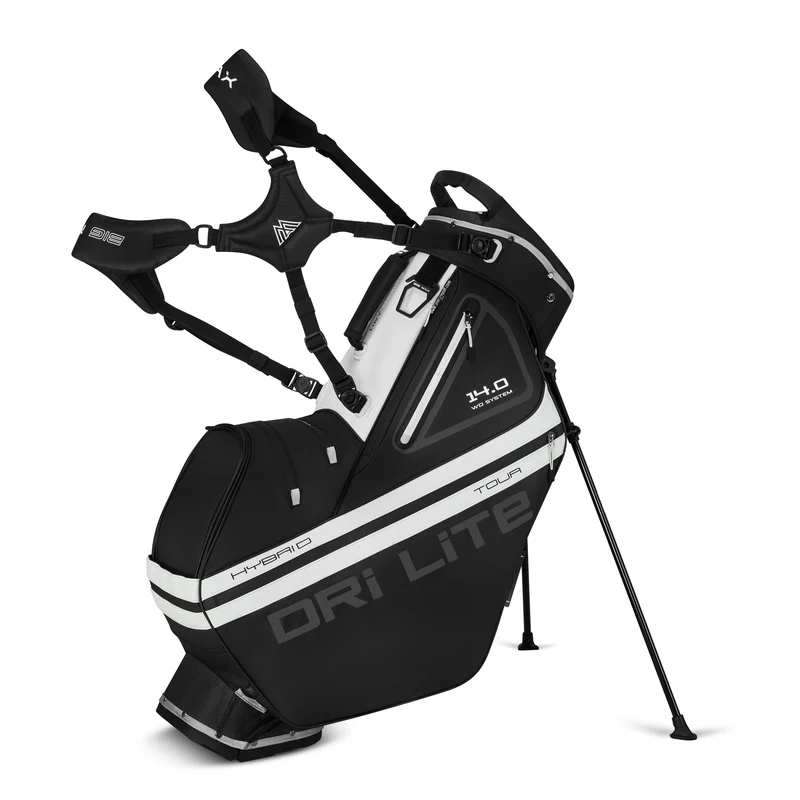Torba golfowa BIG MAX Dri Lite Hybrid Tour 2 • Black Off White