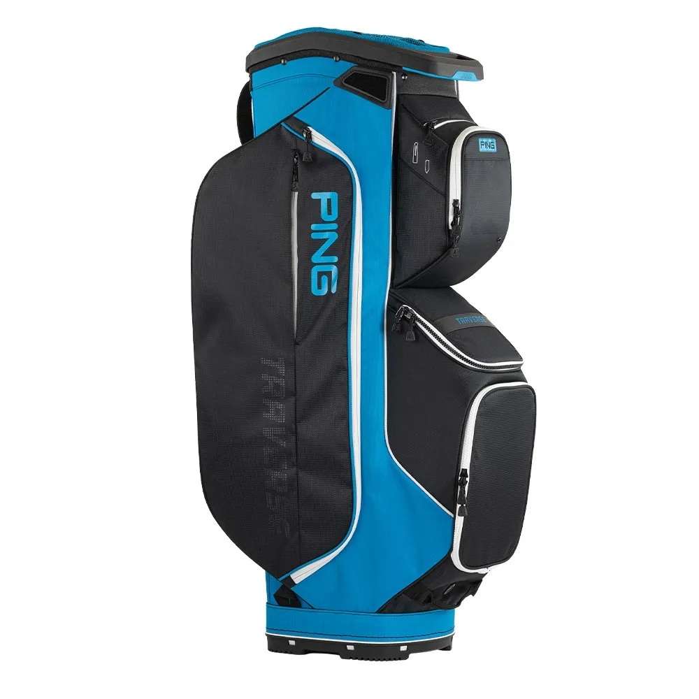 Torba golfowa Ping Traverse Cartbag czarno/niebieska