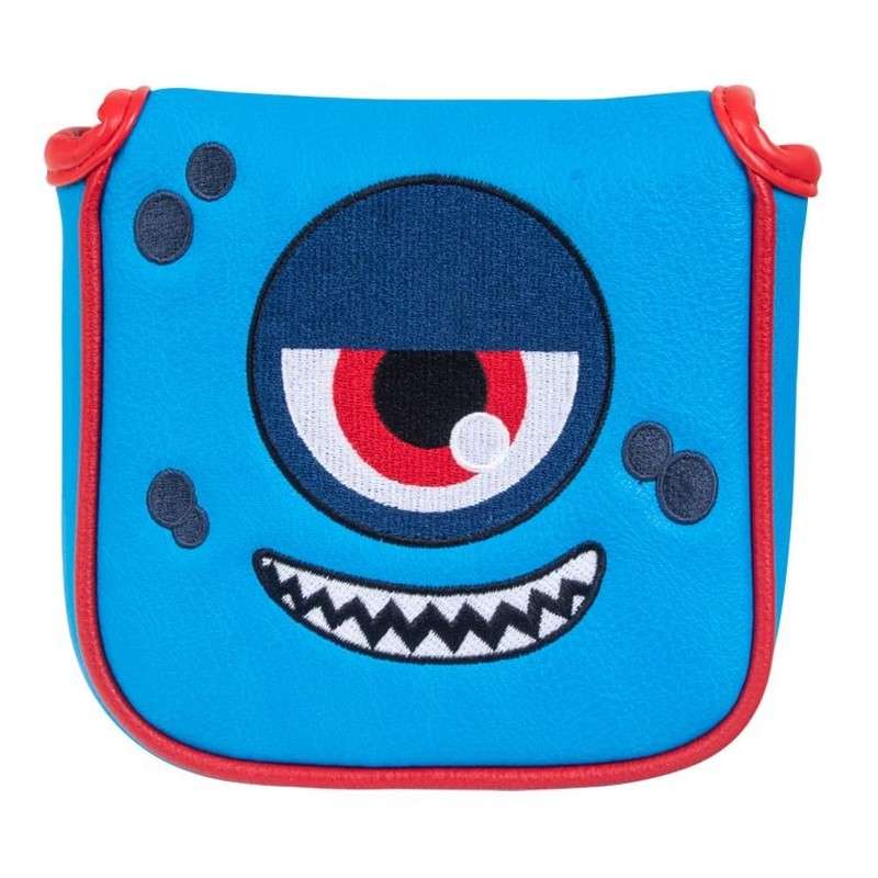 Pokrowiec na główkę kija golfowego Double Eye Monster Mallet Headcover • Niebieski