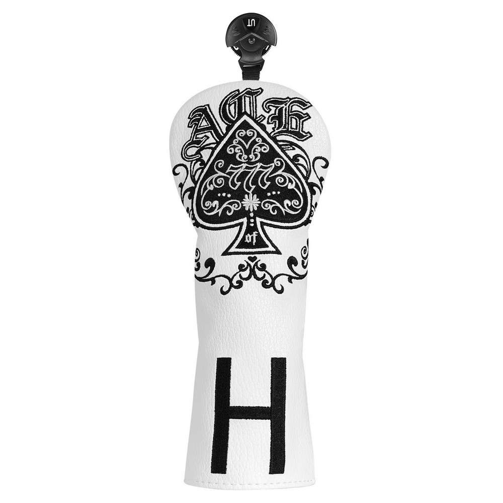 Pokrowiec na główkę kija golfowego White Ace Hybrid Headcover • Biały