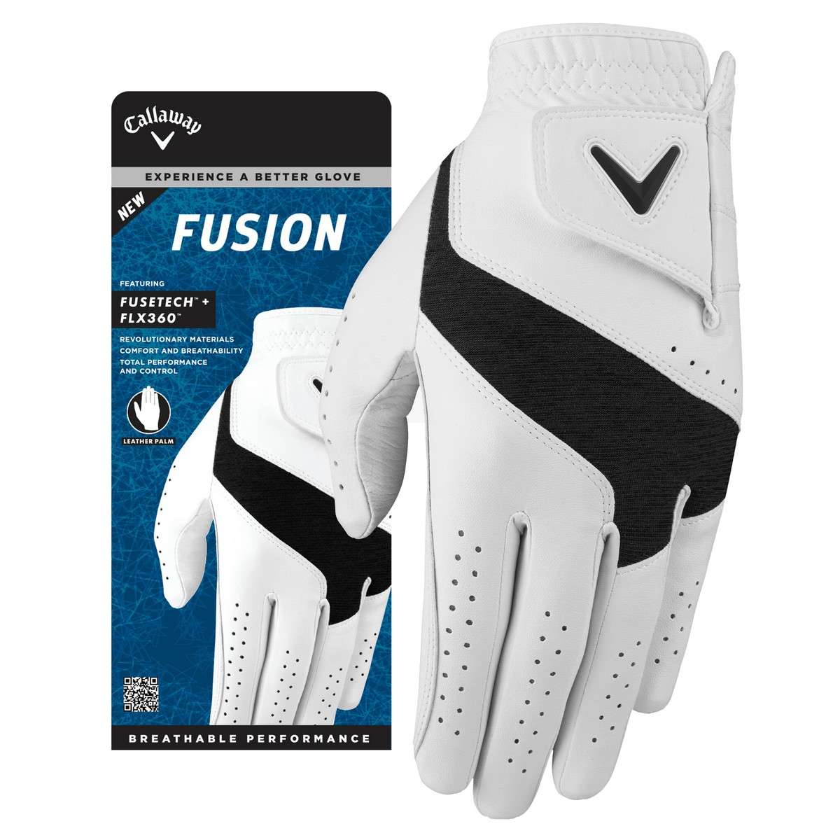 Męska rękawiczka golfowa Callaway Fusion • Biała
