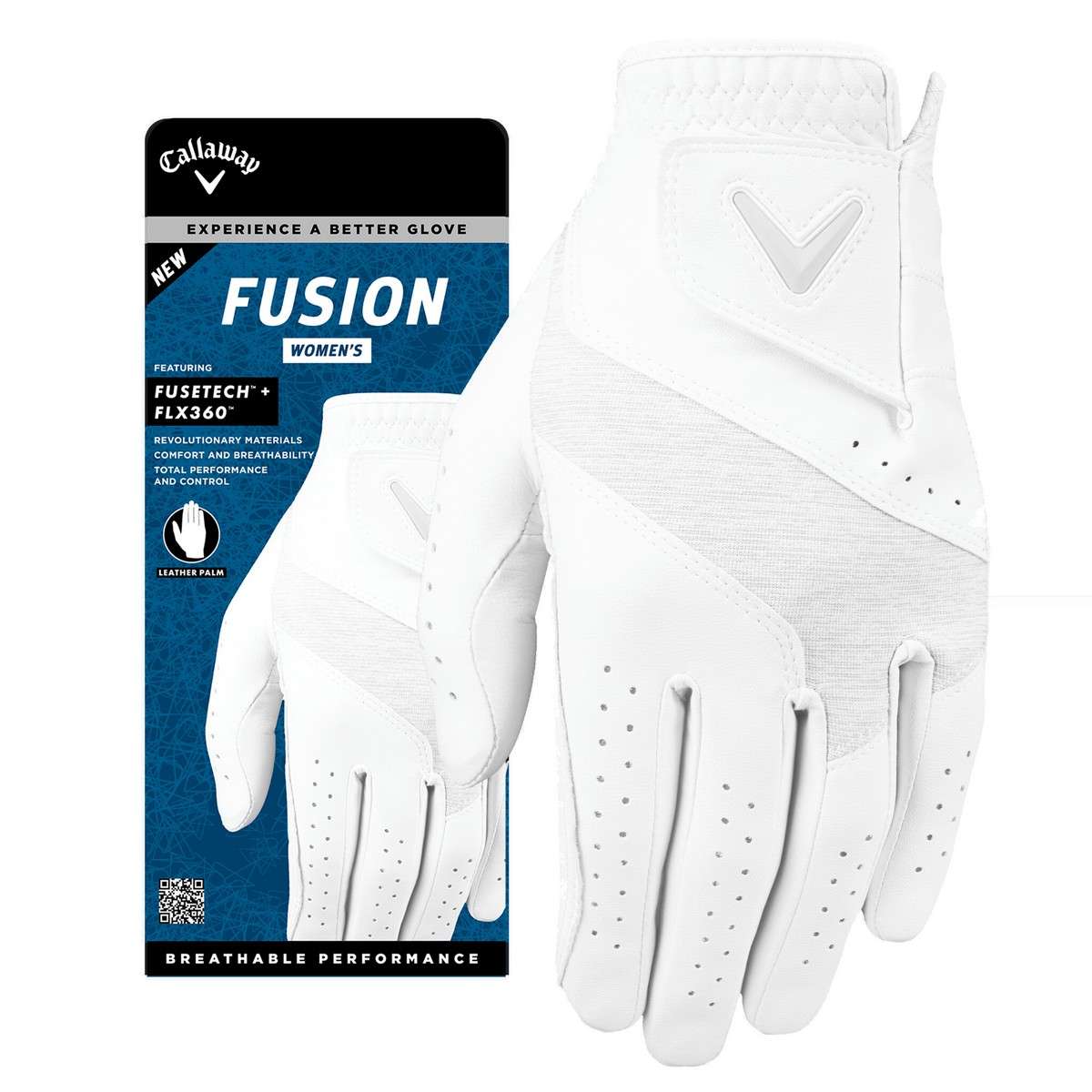 Damska rękawiczka golfowa Callaway Fusion • Biała