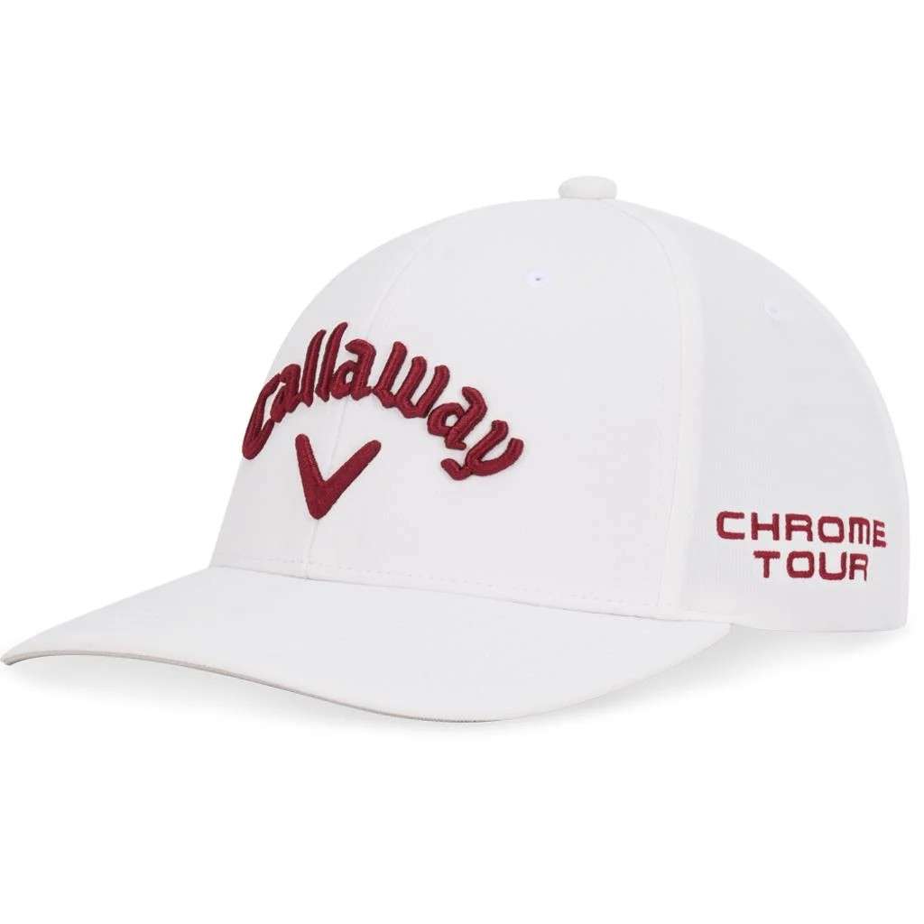 Czapka golfowa Callaway Tour Authentic Performance Pro Cap • White Cardinal