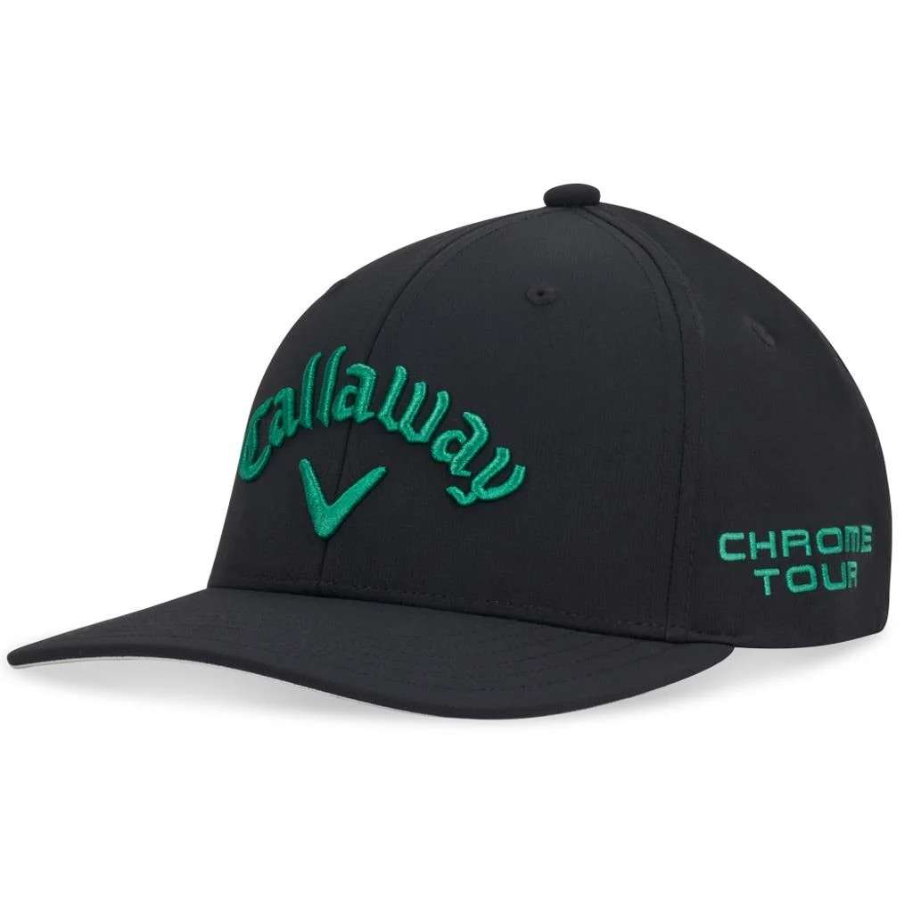Czapka golfowa Callaway Tour Authentic Performance Pro Cap • Black Green