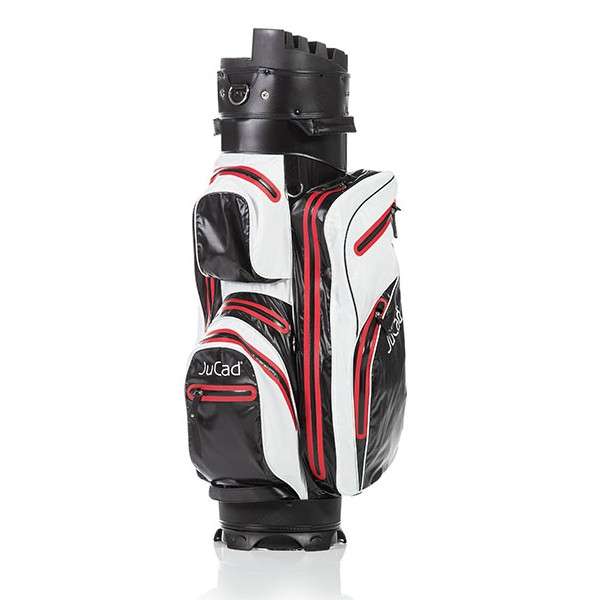 Torba Golfowa JuCad Manager Dry Cartbag • Czarno Biało Czerwona