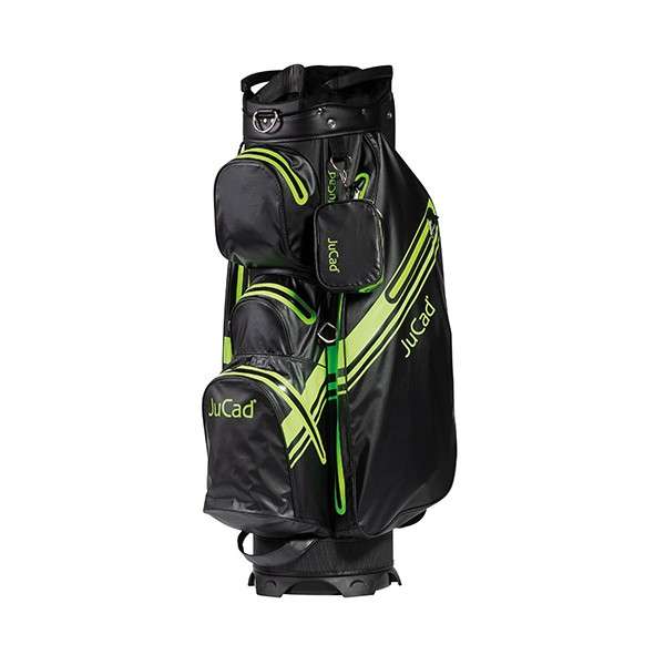 Torba Golfowa JuCad Aquastop Plus Cartbag • Czarno Zielona