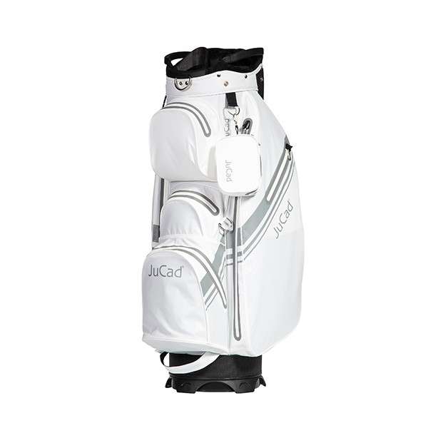 Torba Golfowa JuCad Aquastop Plus Cartbag • Biało Szara