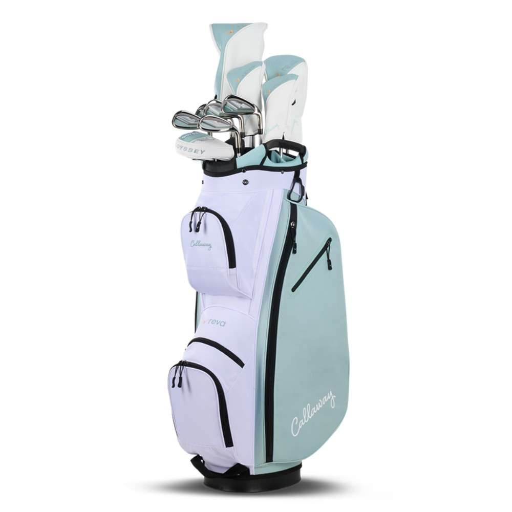 Kompletny zestaw damskich kijów golfowych Callaway REVA 11PC • Peach Surf