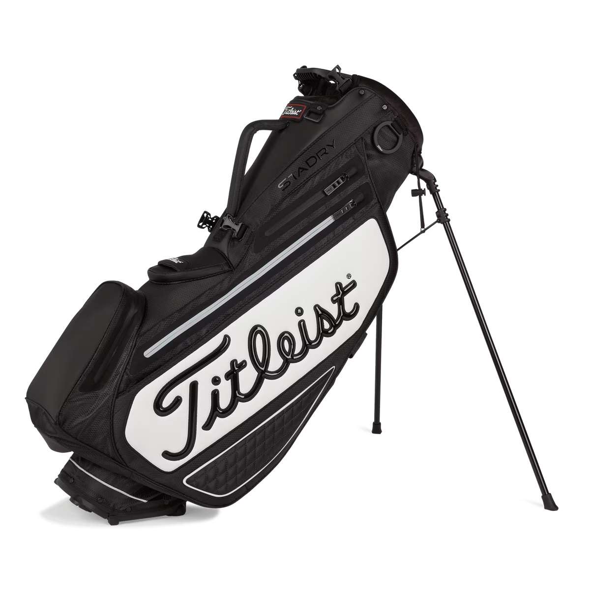 Torba Golfowa Titleist Tour Series Premium StaDry Standbag • Black White