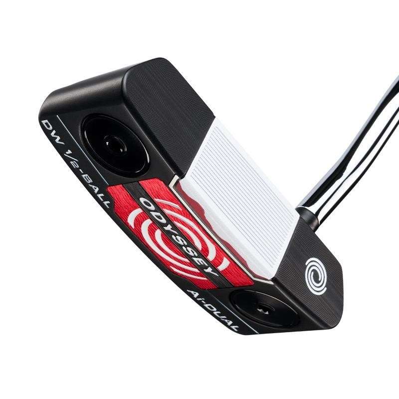 Kij golfowy Odyssey Ai-DUAL Double Wide 1/2 Ball Putter