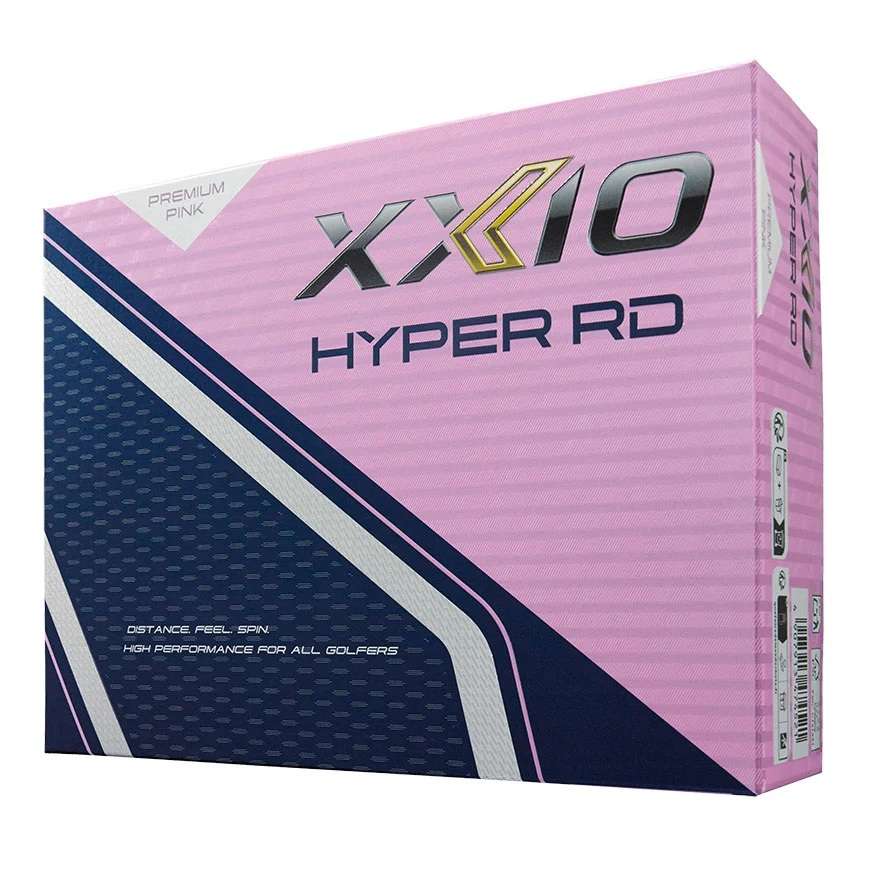 Piłki golfowe XXIO Hyper RD • Różowe