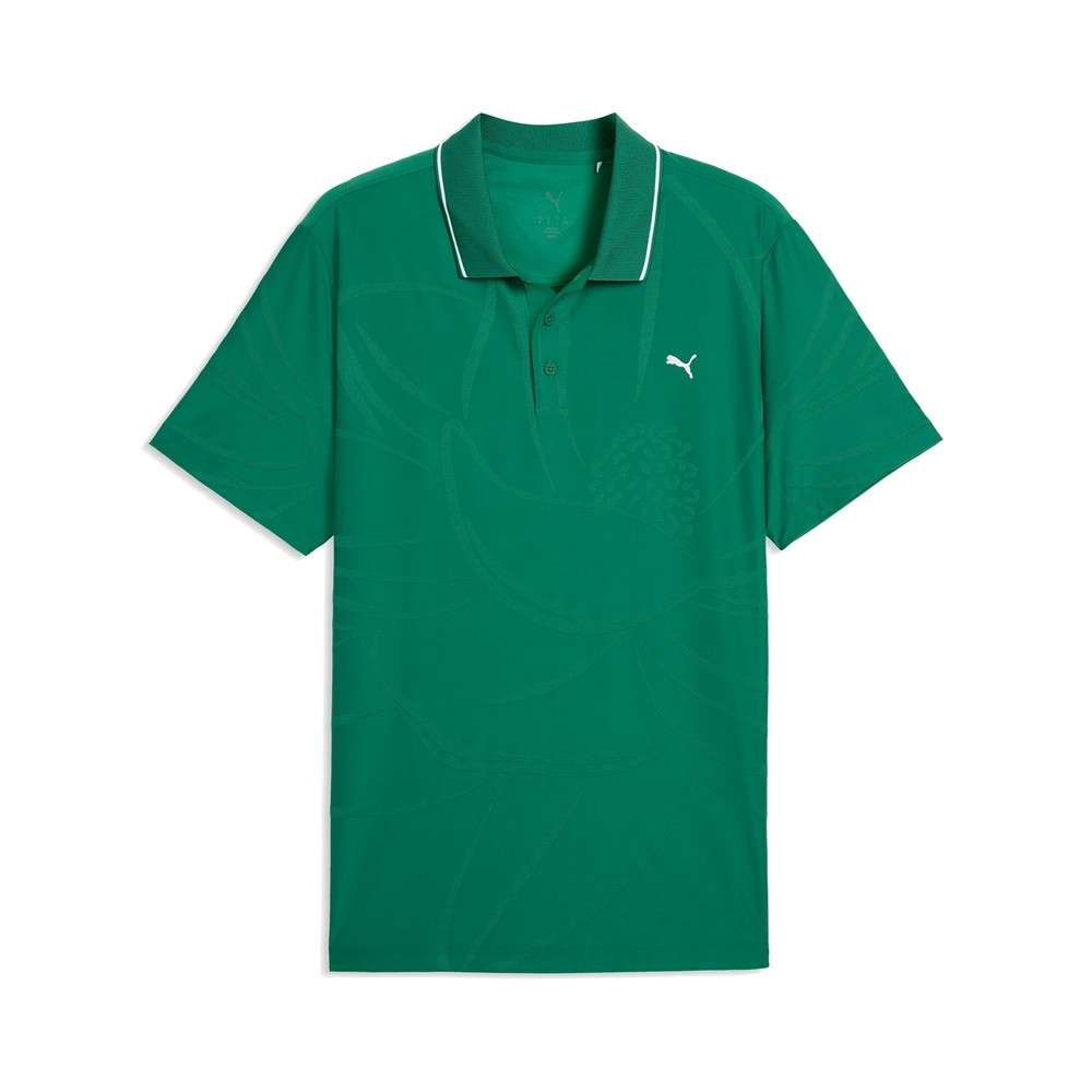 Męska koszulka golfowa Puma 30904 Polo • Zielona