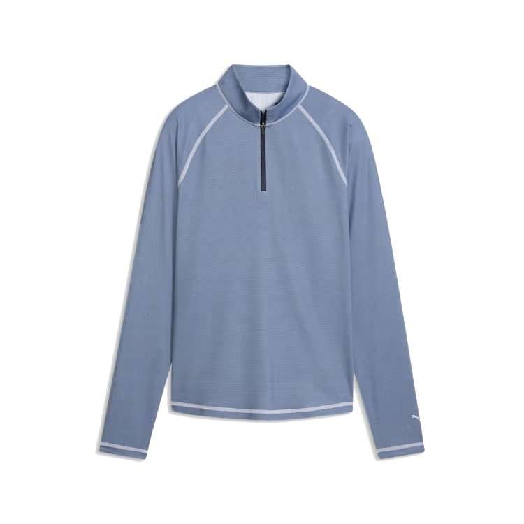 Damska bluza golfowa Puma Birdseye • Granatowa