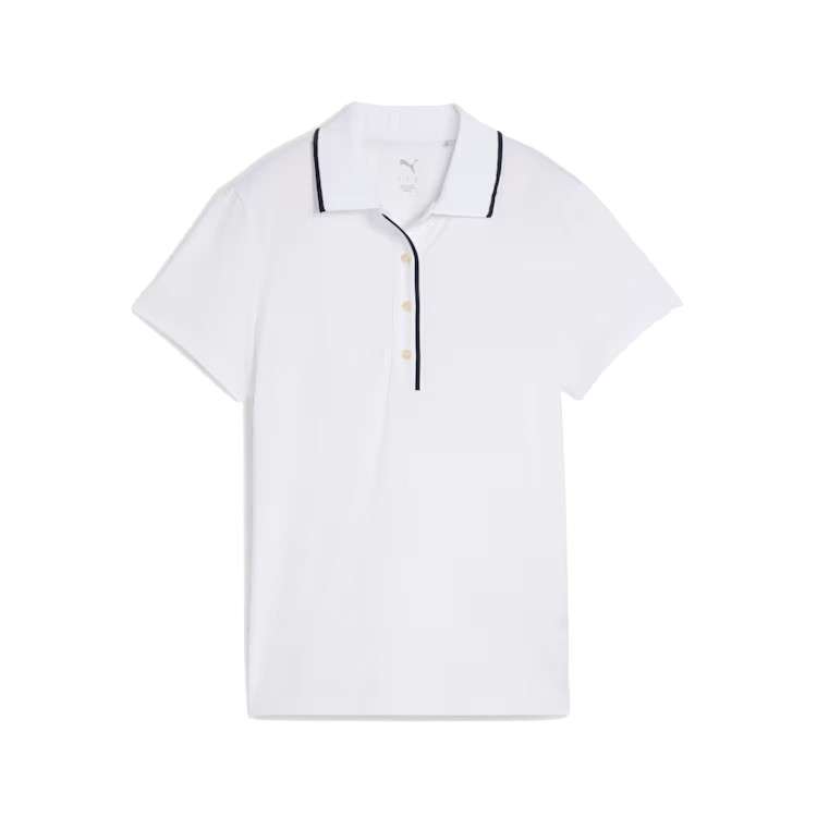 Damska koszulka golfowa Puma Cloudspun Bridges Polo • Biały