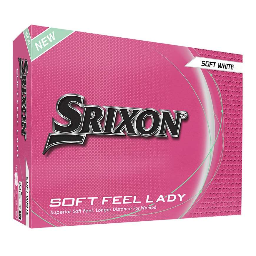 Piłki golfowe Srixon Soft Feel Ladies • Białe