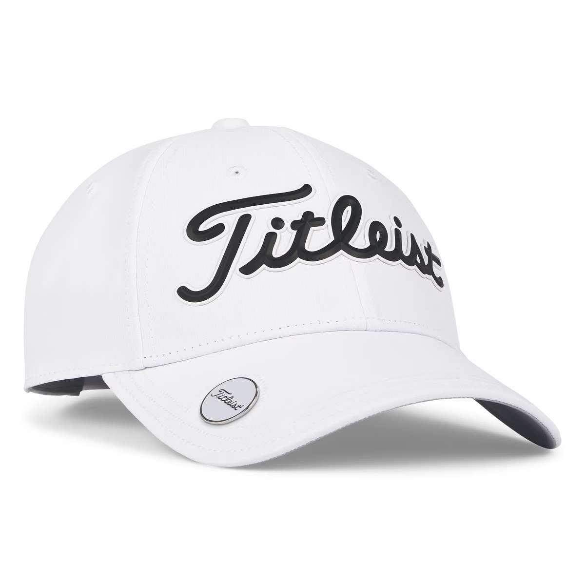 Damska czapka golfowa Titleist Players Ball Marker Cap • Biało Czarna