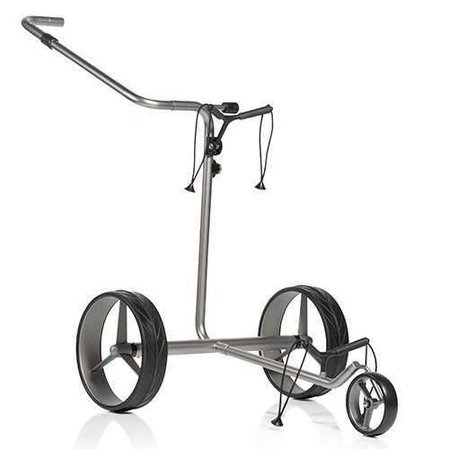 JuCad drive Stainless Steel 3.0 - Elektryczny wózek golfowy