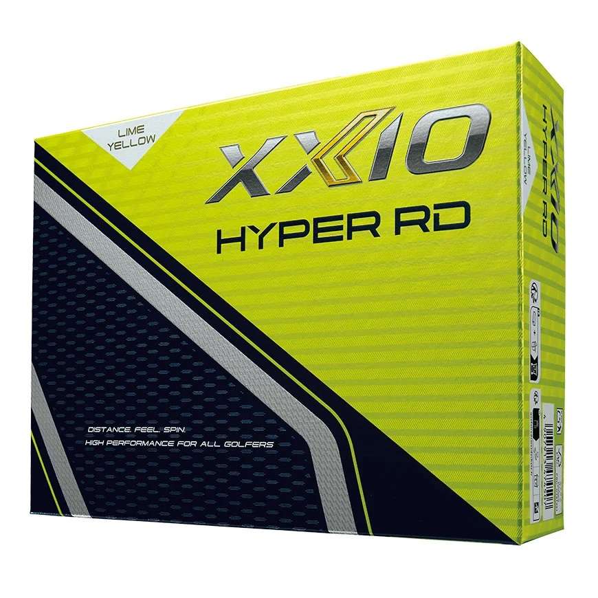 Piłki golfowe XXIO Hyper RD • Żółte