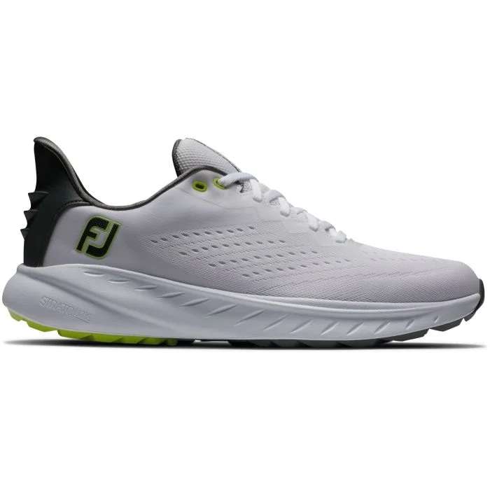 Buty męskie FootJoy Flex XP • Biało czarno żółte