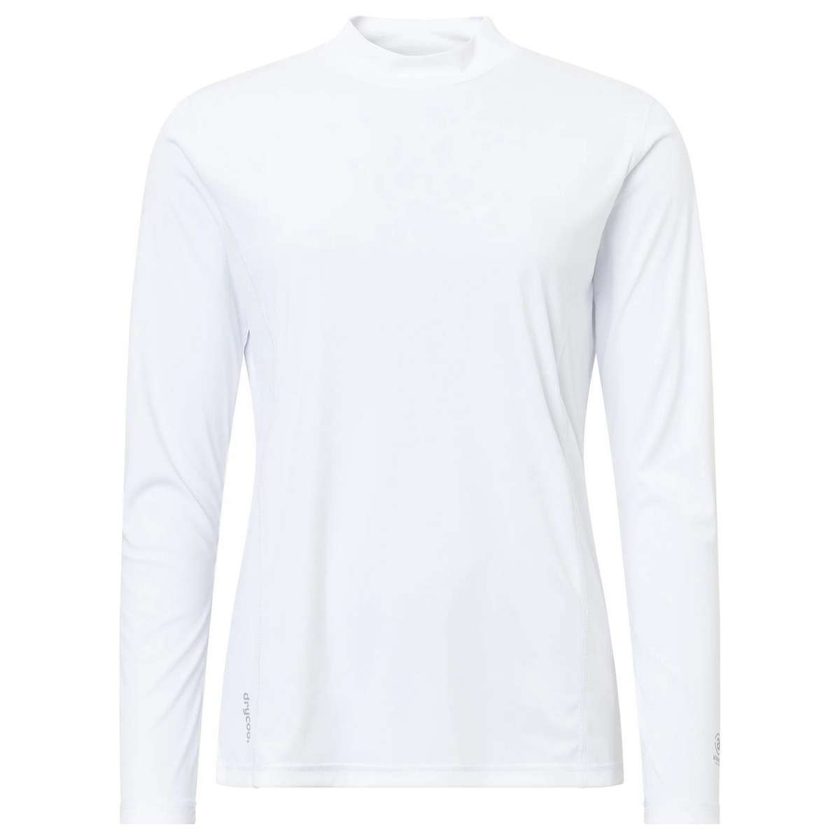 Damska koszulka golfowa Abacus Aloha UV Shirt • Biała