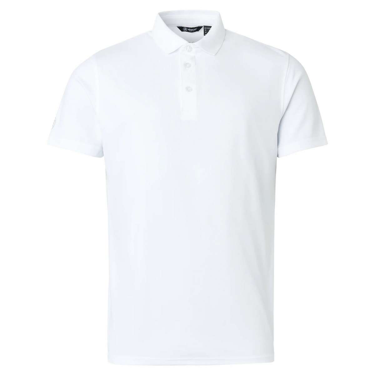 Męska koszulka golfowa Abacus Cray Polo • Biała