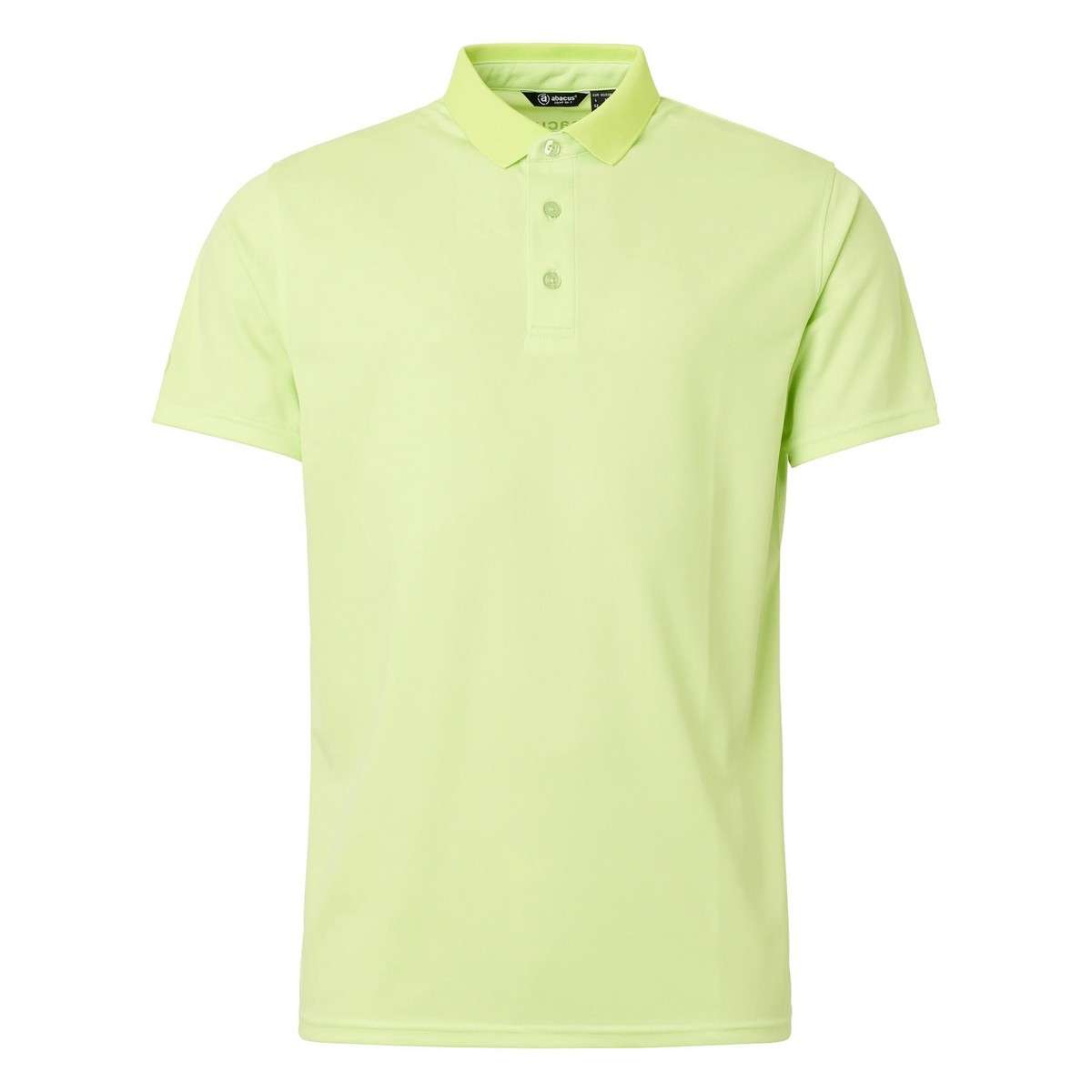 Męska koszulka golfowa Abacus Cray Polo • Limonkowa