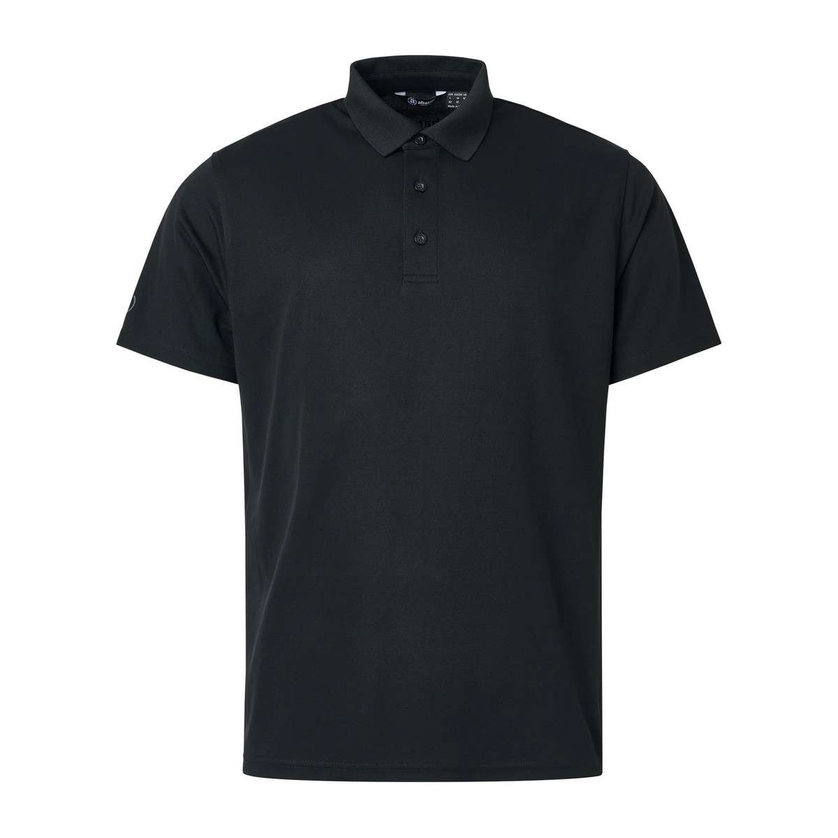 Męska koszulka golfowa Abacus Cray Polo • Czarna