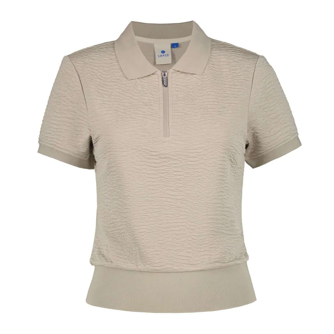 Damska koszulka golfowa Luhta Ilmala • Brązowa