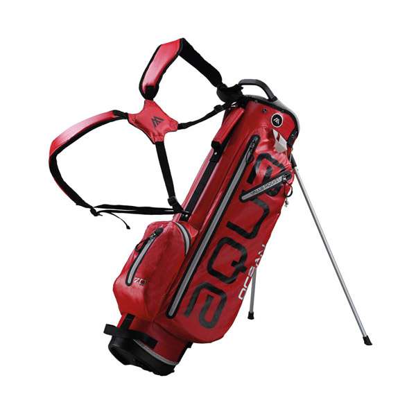 Torba golfowa BIG MAX aqua ocean czerwona
