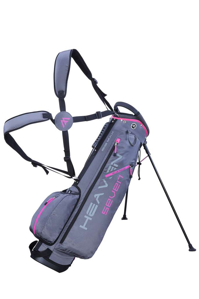 Torba golfowa BIG MAX Heaven 7 szaro-fioletowa